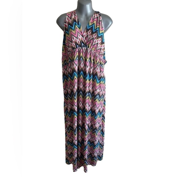 Dila Braided Halter Maxi Plus Dress • Used • Size: 1X - Picture 1 of 5